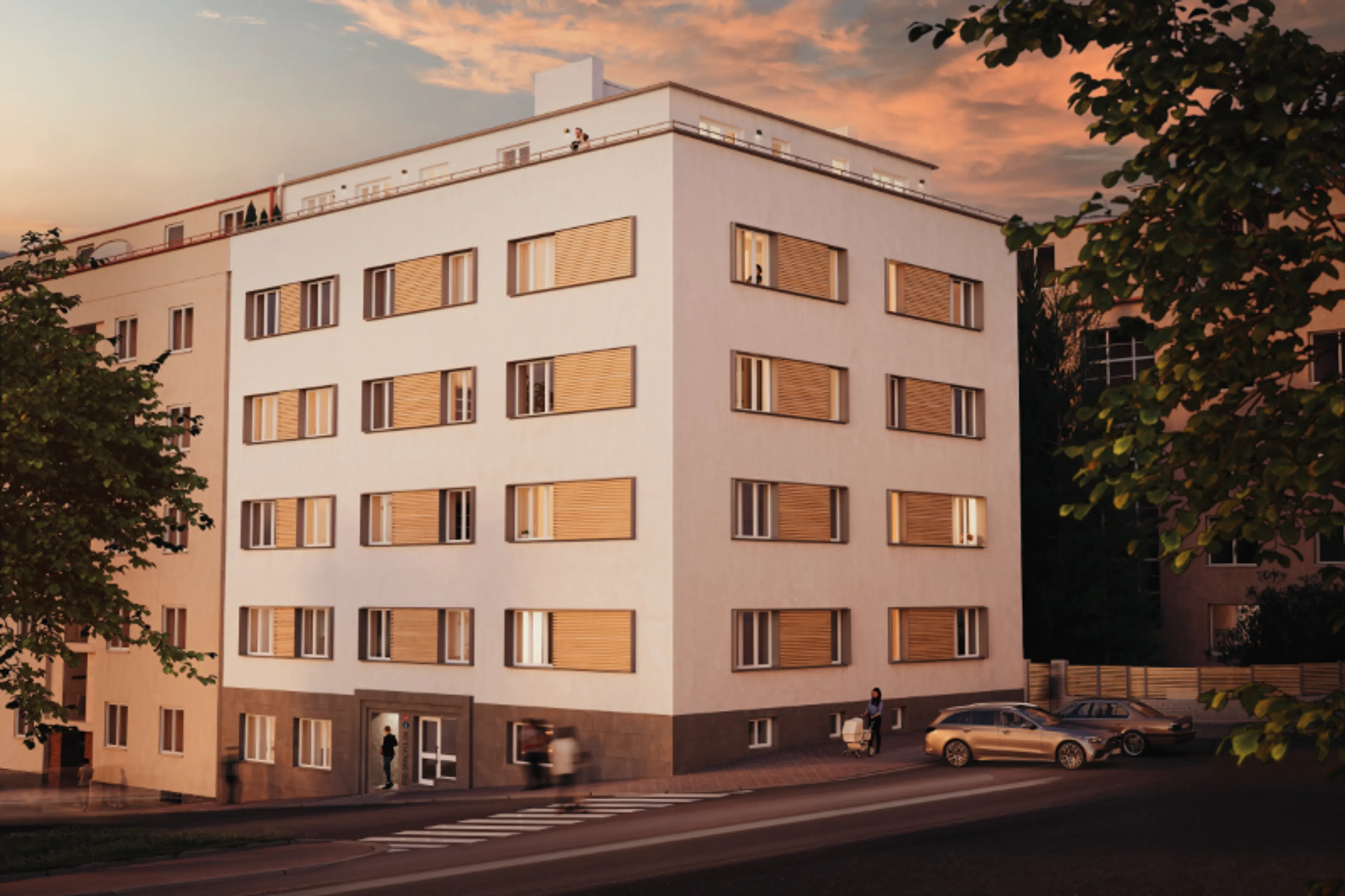 Nový projekt Pod Drinopolem – elegantní bydlení na Břevnově s vlastní saunou a posilovnou
