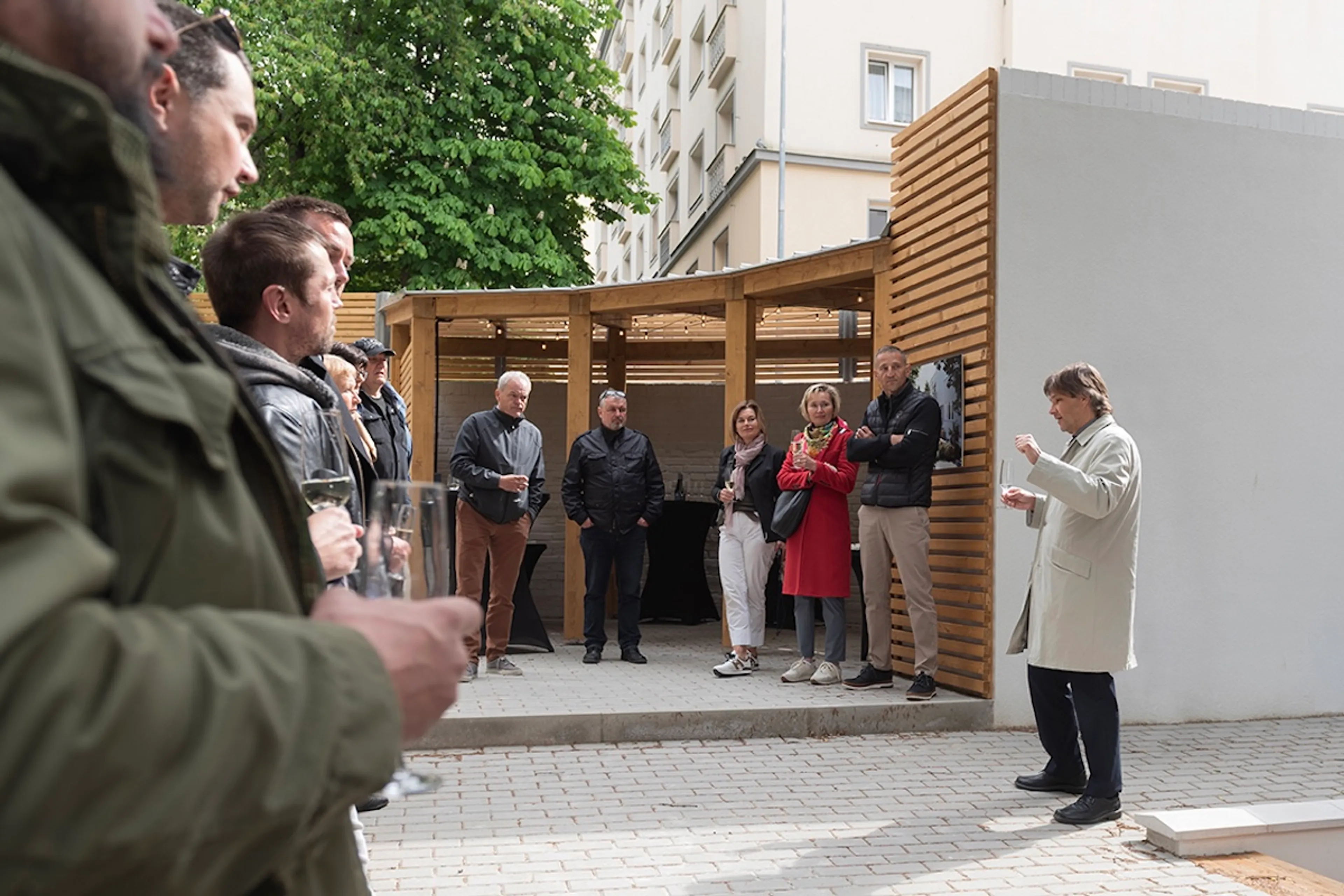 Projekt Pod Drinopolem ožívá: sousedské setkání v dokončeném domě