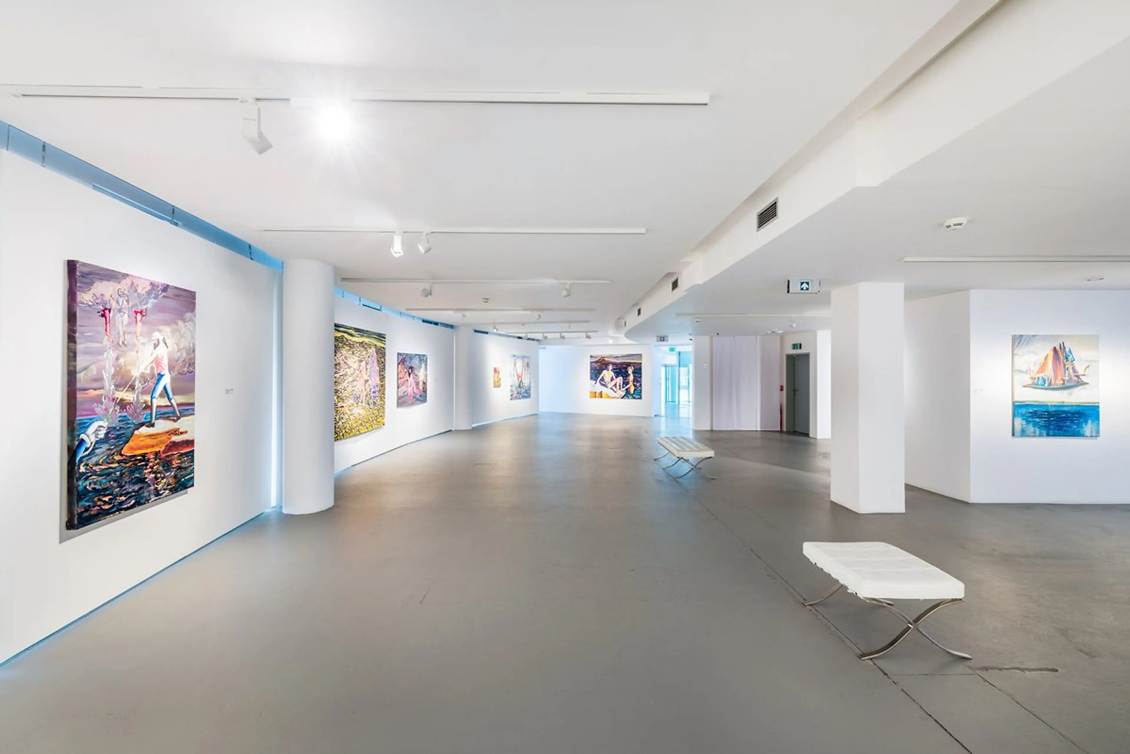 Anniversary Exhibition at the Dancing House Gallery Opens Up Normally Inaccessible Spaces