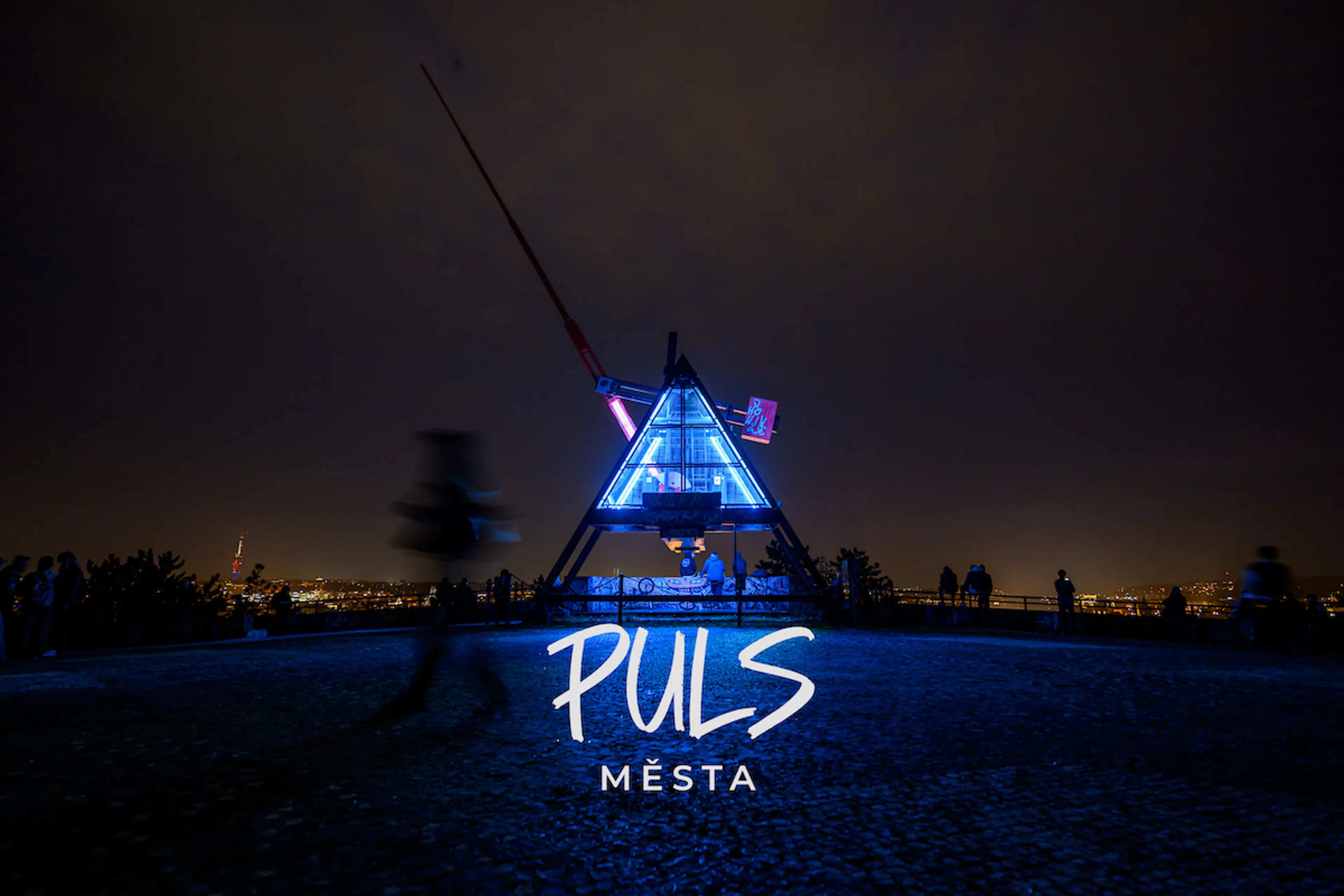 Light up Prague’s Metronome and support a good cause. Introducing Pulse of the City