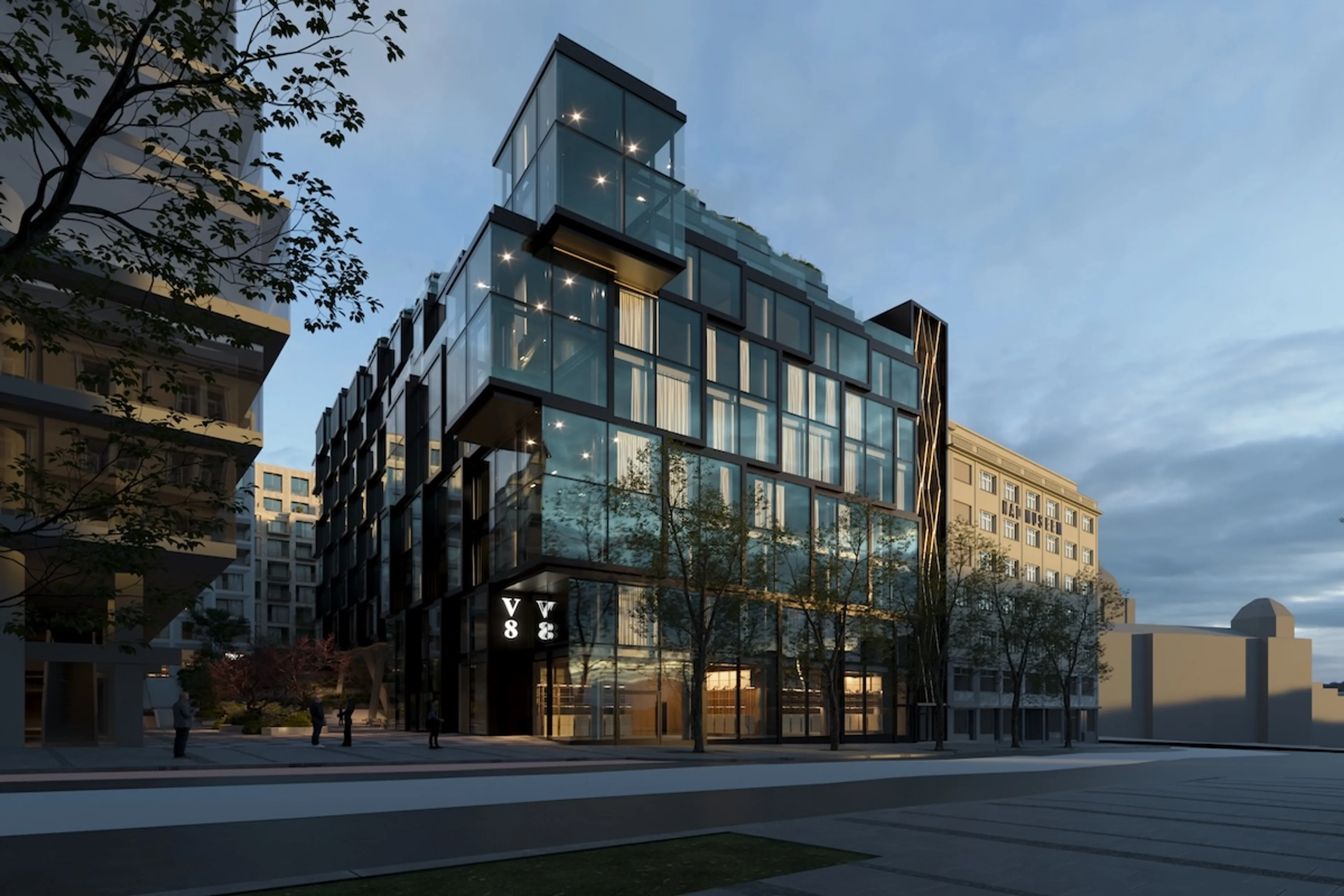 Vinohradská 8: PSN s Penta Real Estate postaví na místě někdejšího Transgasu byty i kanceláře nejvyšší kvality